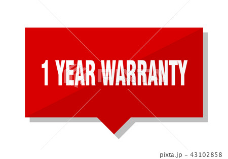 1 year warranty red tag 1 year warranty red tag 43102858