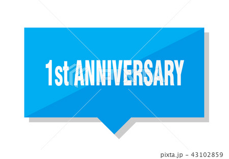 1st anniversary price tag 1st anniversary price tag 43102859
