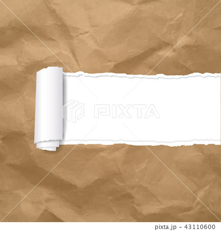 Torn Paper Edge Transparent Background 43110600