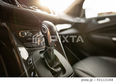 Automatic gear stick of a modern car Automatic gear stick of a modern car 43113168