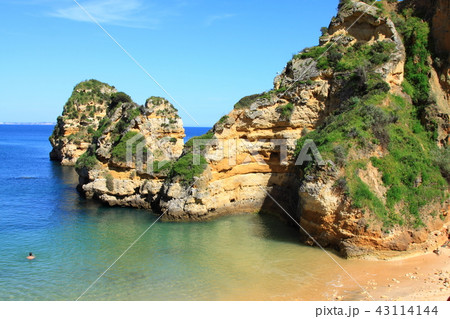 Ponta de Piedade in Lagos, Algarve coast Ponta de Piedade in Lagos, Algarve coast 43114144