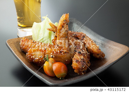 手羽先唐揚げ 手羽先唐揚げ 43115172