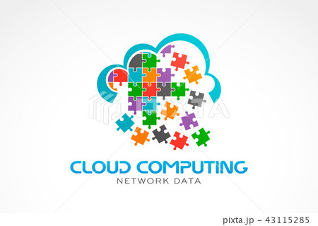 Cloud Computing Logo. Vector Illustration Cloud Computing Logo. Vector Illustration 43115285