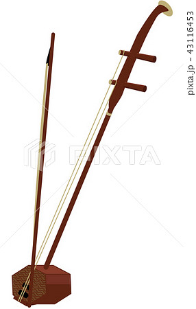 二胡 中国楽器のイラスト素材 [43116453] - PIXTA