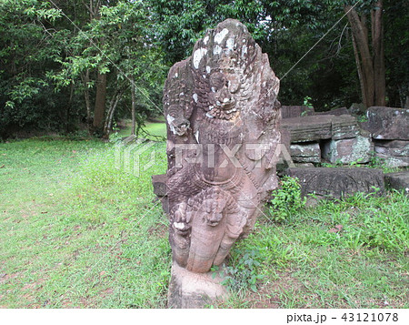 カンボジア　世界遺産アンコール遺跡 ジャッジメントテンプル～トゥームレイダー舞台～ 43121078