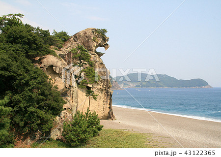 熊野灘の獅子岩 熊野灘の獅子岩 43122365