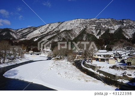 岩泉の冬景色 岩泉の冬景色 43122398