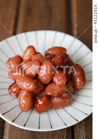 甘くて美味しい金時豆の煮物 43122919