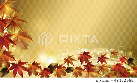 秋の背景画像のイラスト素材