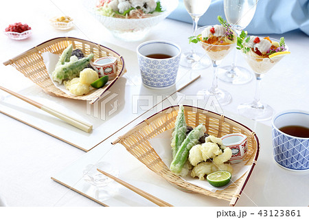 鱧の天ぷら 鱧の天ぷら 43123861