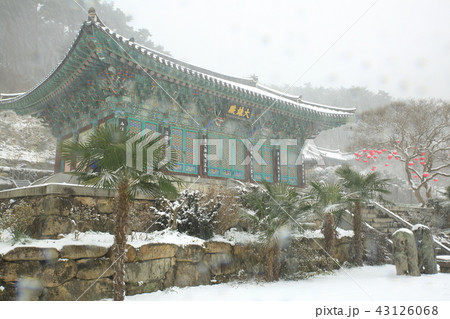 蔓延社 雪景色 風景 43126068