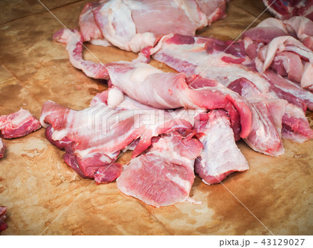 Pork or beef fillet was sold in butcher shops Pork or beef fillet was sold in butcher shops 43129027