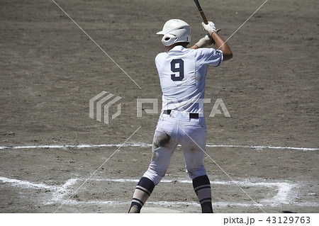 高校野球 バッター 43129763
