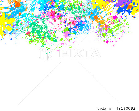 ブラシ　スパッタリング　背景素材 43130092