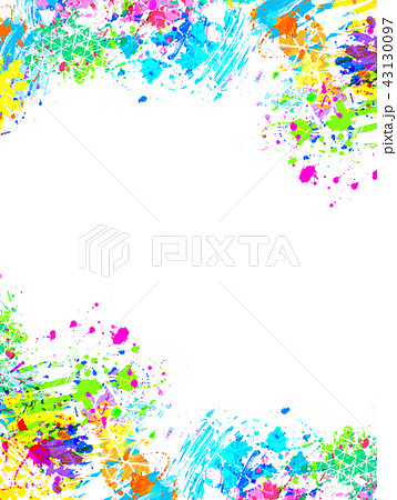 ブラシ　スパッタリング　背景素材 43130097