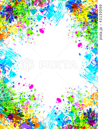 ブラシ　スパッタリング　背景素材 43130099