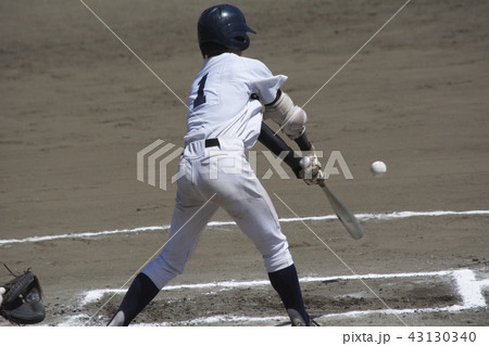 高校野球 バッター カット 43130340