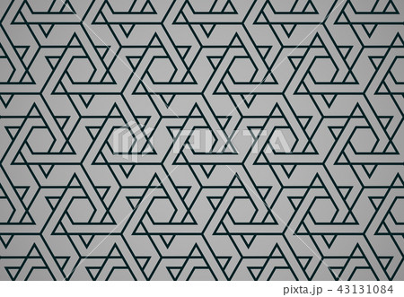 The geometric pattern with lines. Seamless vector  43131084
