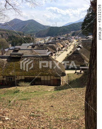 古き良き日本の風景の写真素材