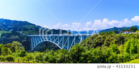 青雲橋　パノラマ　【宮崎県西臼杵郡日之影町】 43133251