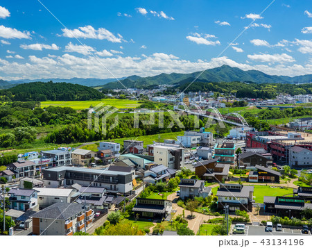 福知山城からの景色 福知山市街地 福知山城からの景色 福知山市街地 43134196