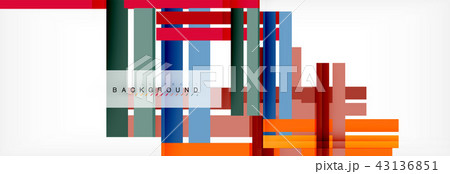 Minimal line design abstract background 43136851
