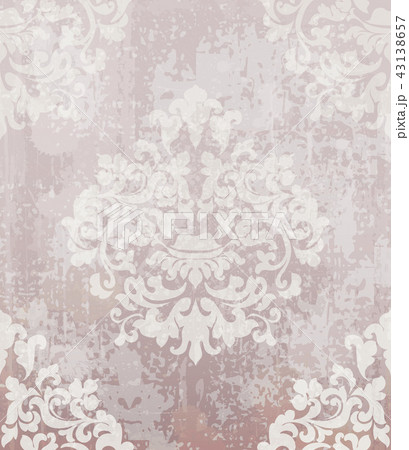 Vintage baroque pattern Vector. Beautiful ornament 43138657