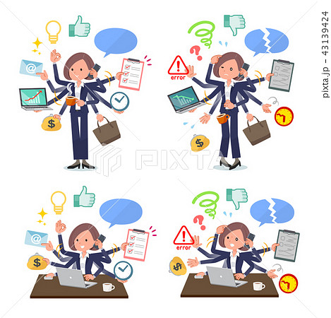 flat type business women_mulch task flat type business women_mulch task 43139424