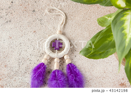 Bright dream catcher with crosse Bright dream catcher with crosse 43142198