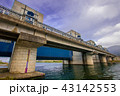 岩手県宮古市の津軽石川の水門 43142553