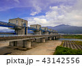 岩手県宮古市の津軽石川の水門 43142556