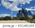 大阪　扇町公園　夏　昼間　遠景 43146169