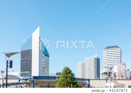 都市風景　川口駅東口前 43147875