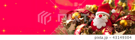 クリスマスバナー 43149304