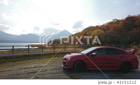 WRX STI 秋空と車 in恐山 WRX STI 秋空と車 in恐山 43151212