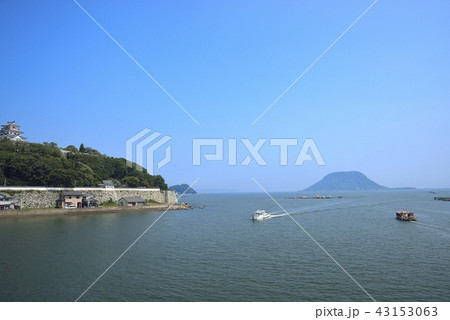 佐賀県 風景 唐津城 佐賀県 風景 唐津城 43153063