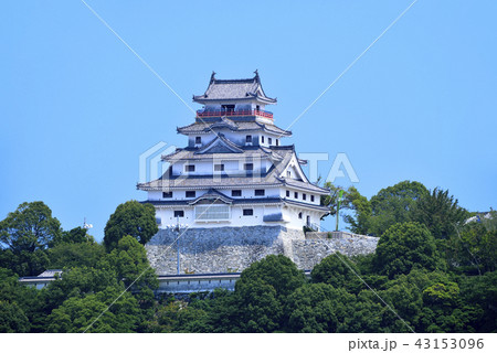 佐賀県　風景　唐津城 43153096