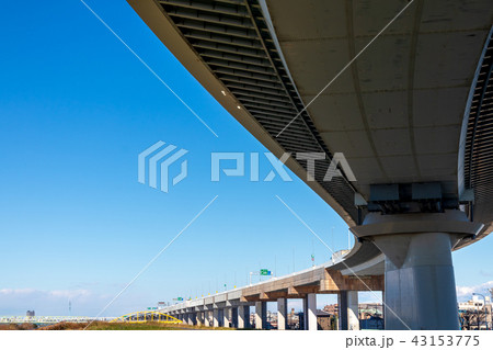 都市風景　葛飾区　首都高速中央環状線　 43153775