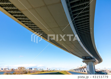 都市風景 葛飾区 首都高速中央環状線 都市風景 葛飾区 首都高速中央環状線 43153779
