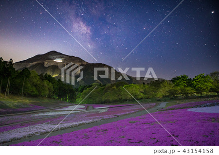 芝桜と天の川 芝桜と天の川 43154158