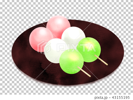 Three color dumpling dish Three color dumpling dish 43155195