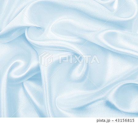 Smooth elegant blue silk or satin luxury cloth Smooth elegant blue silk or satin luxury cloth 43156815