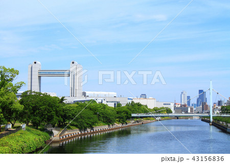 名古屋市　都市風景（名古屋国際会議場） 43156836