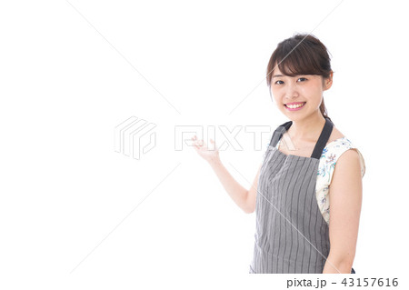 カフェのスタッフ カフェのスタッフ 43157616