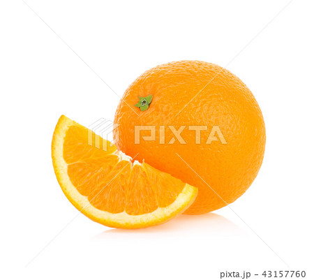 Fresh orange isolated on white background Fresh orange isolated on white background 43157760