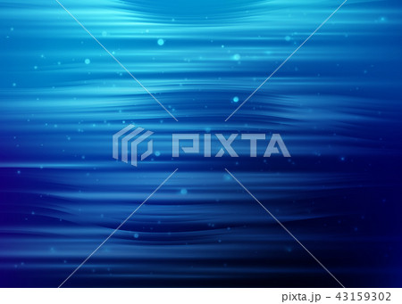 Abstract blue background with light dot particles and lines effect. Speed motion design. Dynamic 43159302