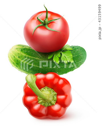 Vegetables pyramid 43159499