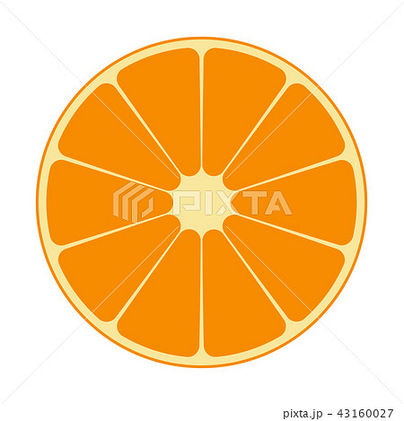 オレンジ イラストのイラスト素材
