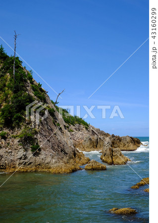 美しい海岸の風景・山陰海岸 43160299