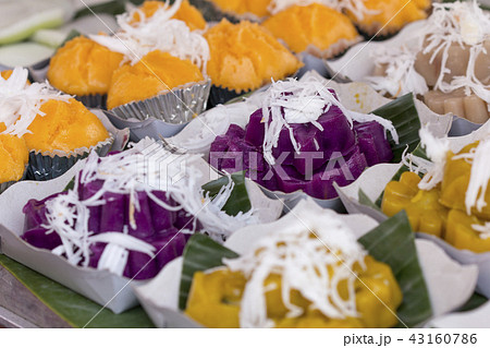 Steamed Pumpkin Cake (Thai Dessert) 43160786